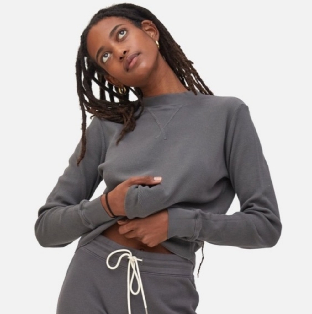 Mate the Label Organic Thermal Boxy Tee